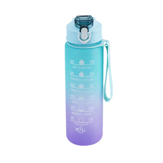 Motywująca butelka na wodę 900 ml Keto