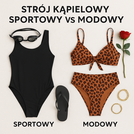 Stroje kąpielowe sportowe vs modowe - co wybrać na basen i plażę?