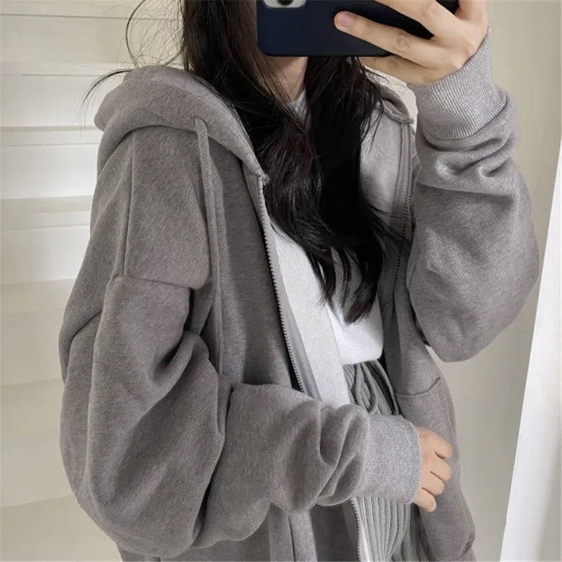 Krótka bluza rozpinana z kapturem Hypnos-Helthfit.pl