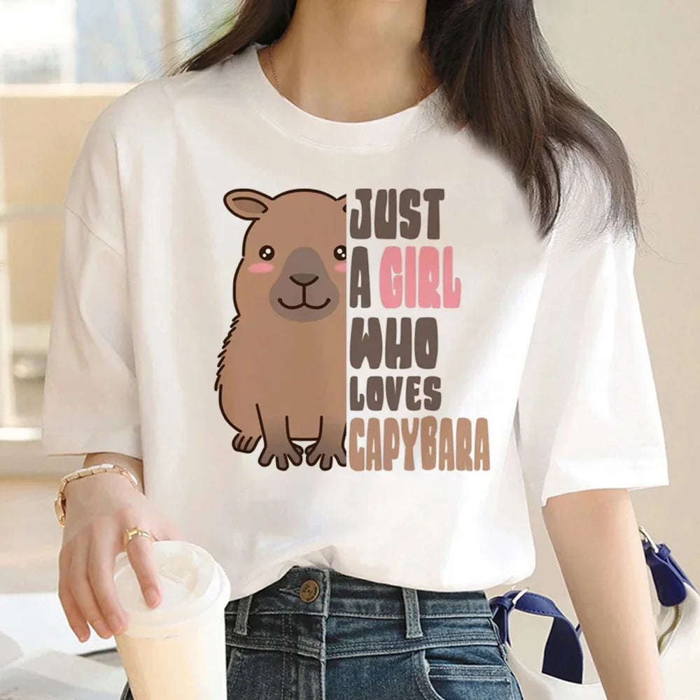 T-shirt z kapibarą Ejlejtyja-helthfit.pl