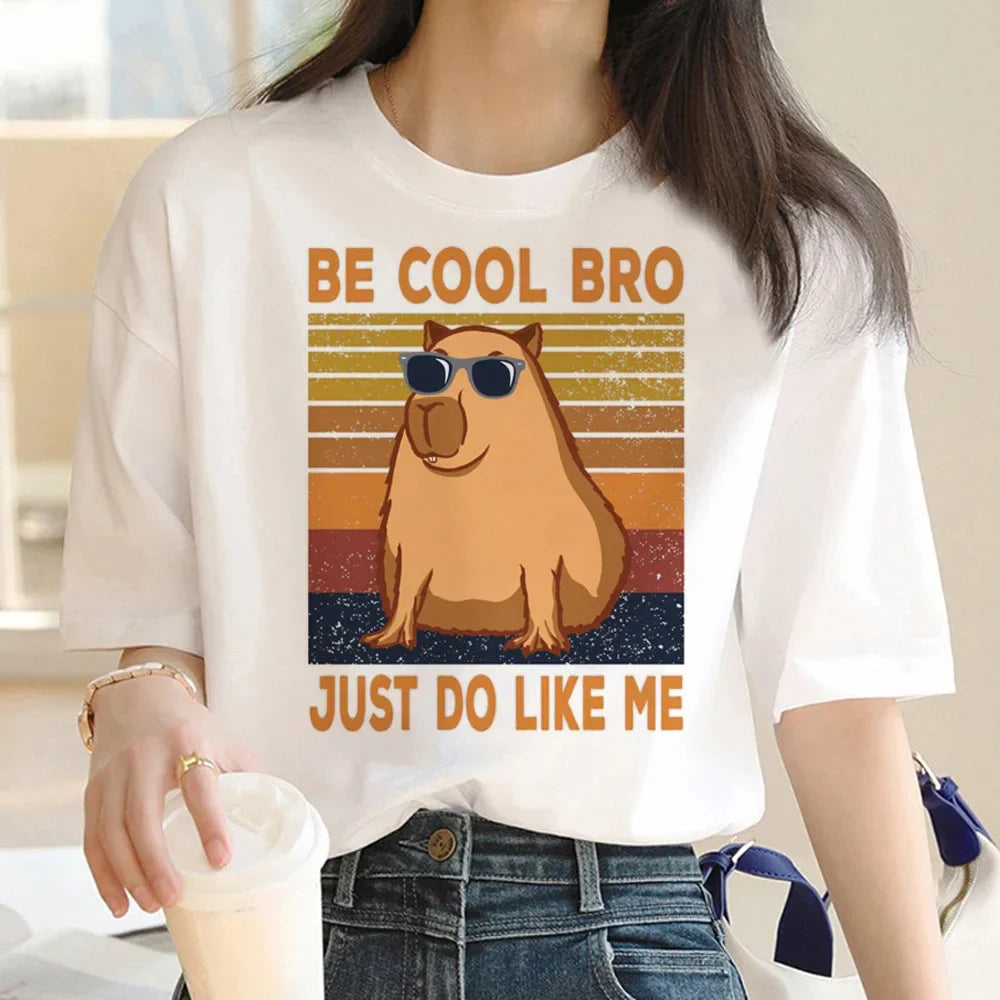 T-shirt z kapibarą Ejlejtyja-helthfit.pl