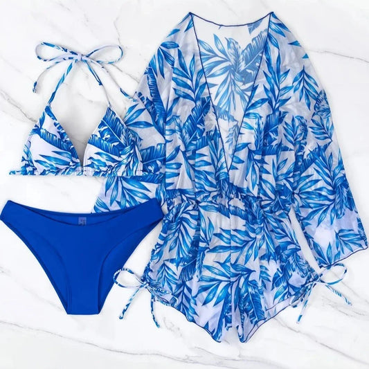 Zestaw plażowy kombinezon + bikini Terpsychora-helthfit.pl