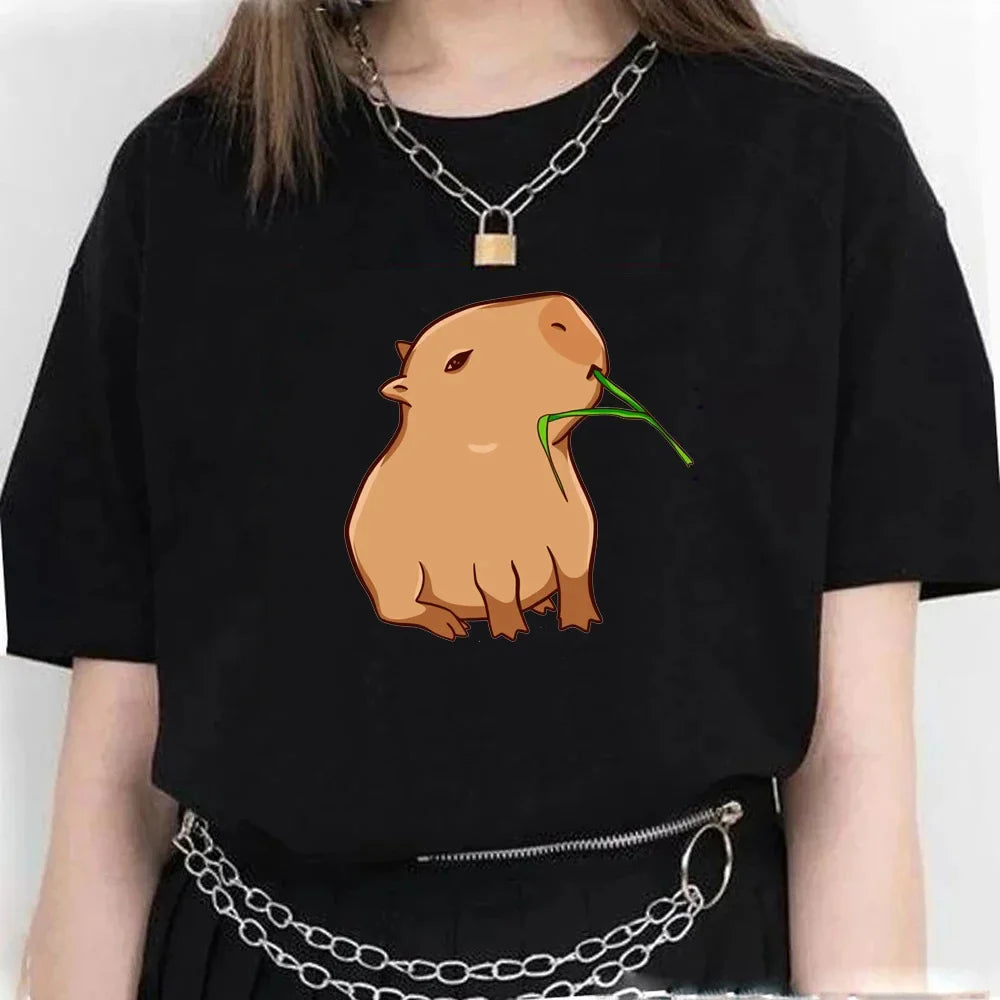 T-shirt z kapibarą Euros-helthfit.pl