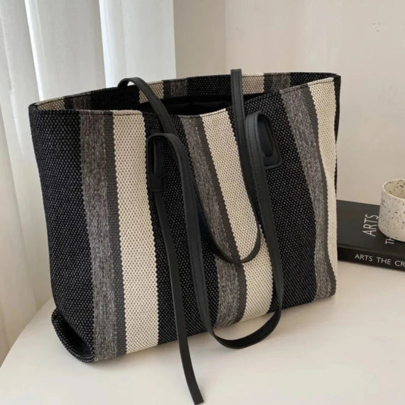 Torba na ramię w paski Hermes-Helthfit.pl