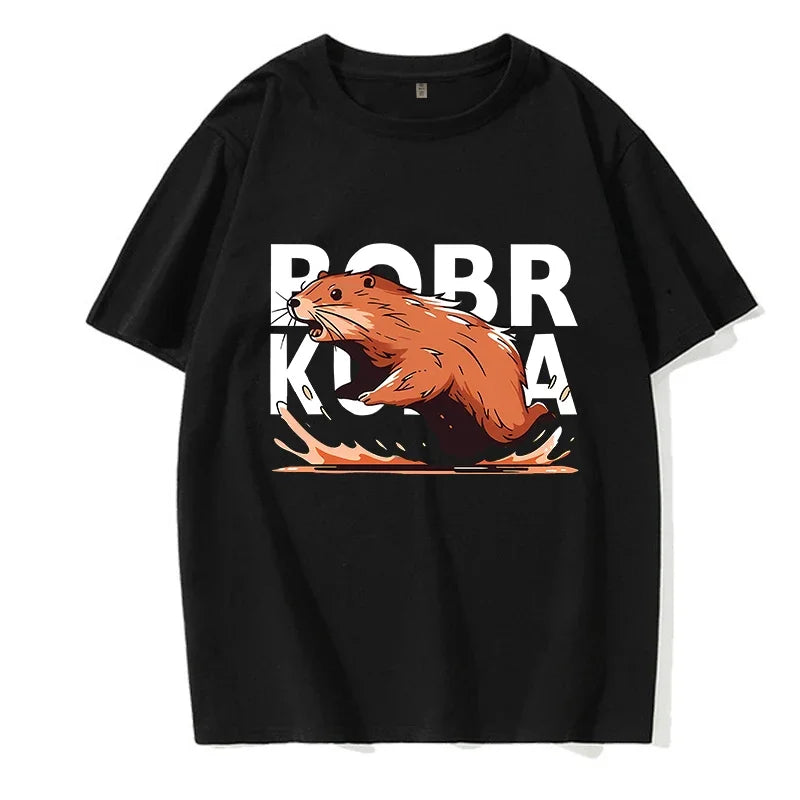 Koszulka z bobrem Terpsychora