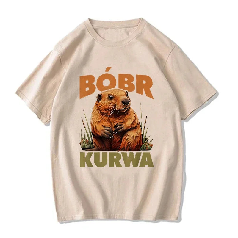 Koszulka z bobrem Terpsychora