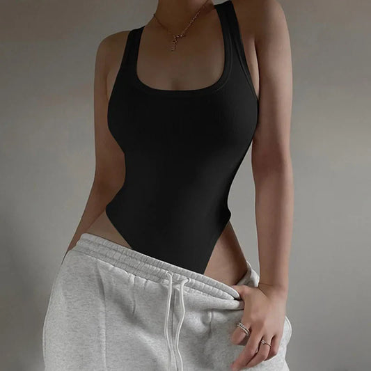 Basicowe body na ramiączkach ze stringami Hebe-helthfit.pl