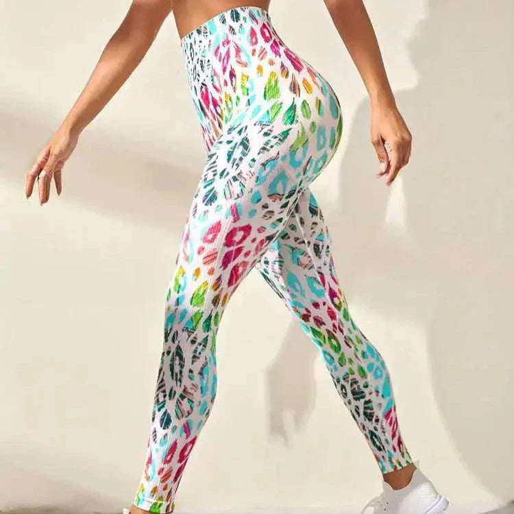Wzorzyste legginsy PushUP Apollo-helthfit.pl