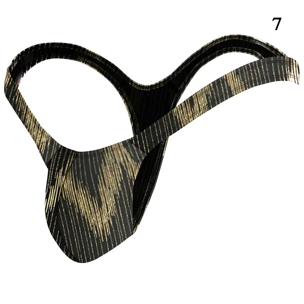 Wzorzyste stringi męskie Apollo-helthfit.pl