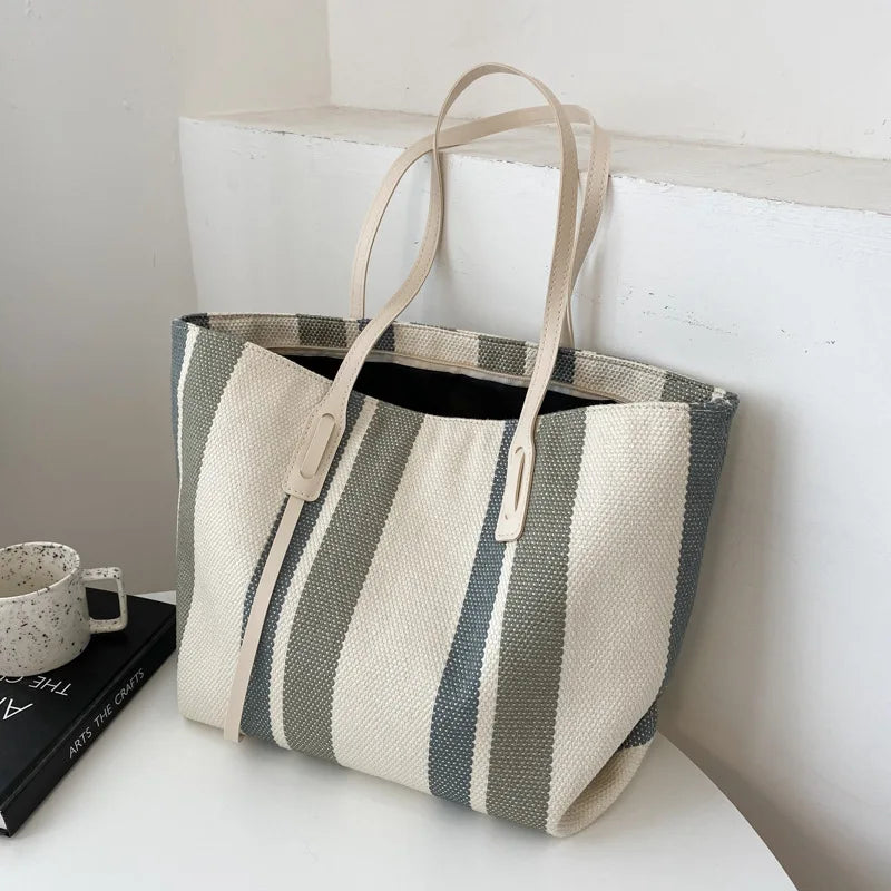 Torba na ramię w paski Hermes-Helthfit.pl