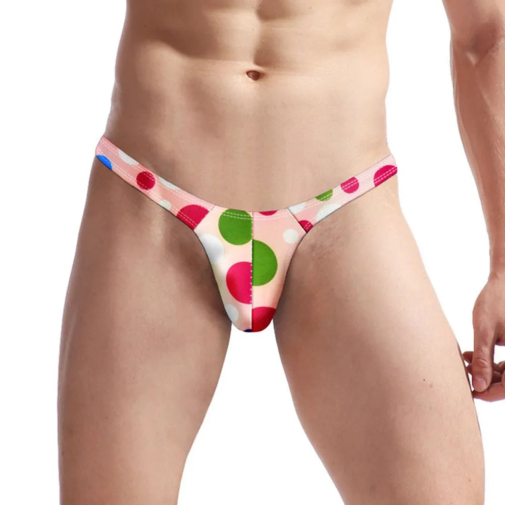 Wzorzyste stringi męskie Apollo-helthfit.pl