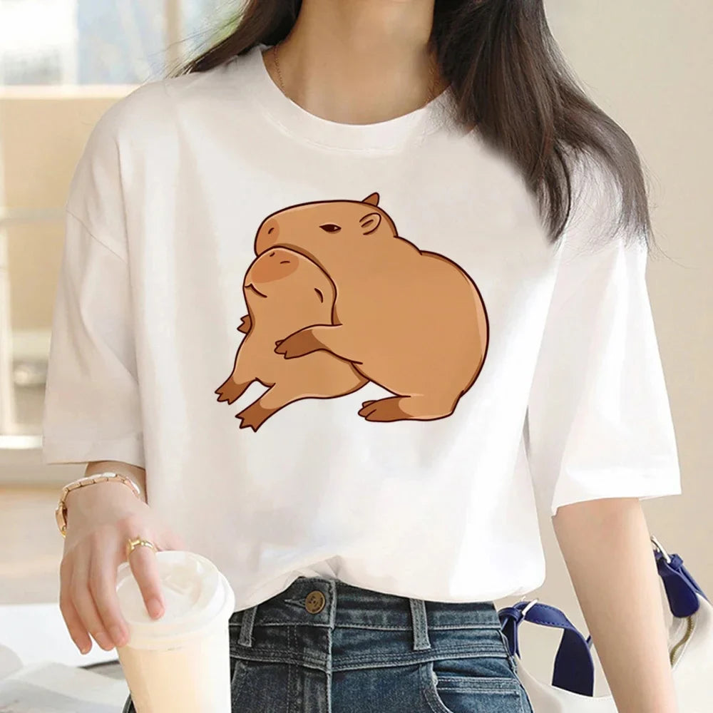 T-shirt z kapibarą Ejlejtyja-helthfit.pl