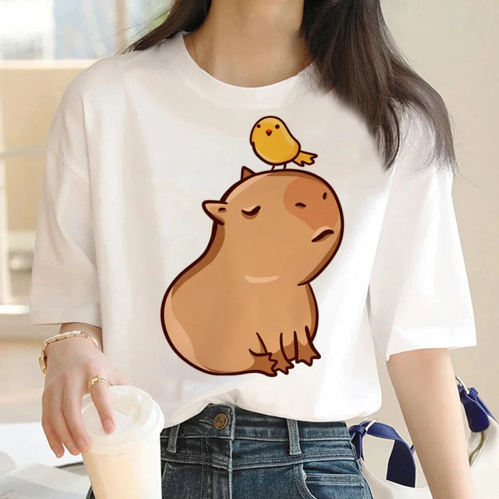 T-shirt z kapibarą Ejlejtyja-helthfit.pl