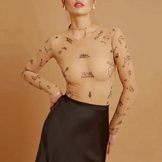 Prześwitujące body Kaliope-helthfit.pl