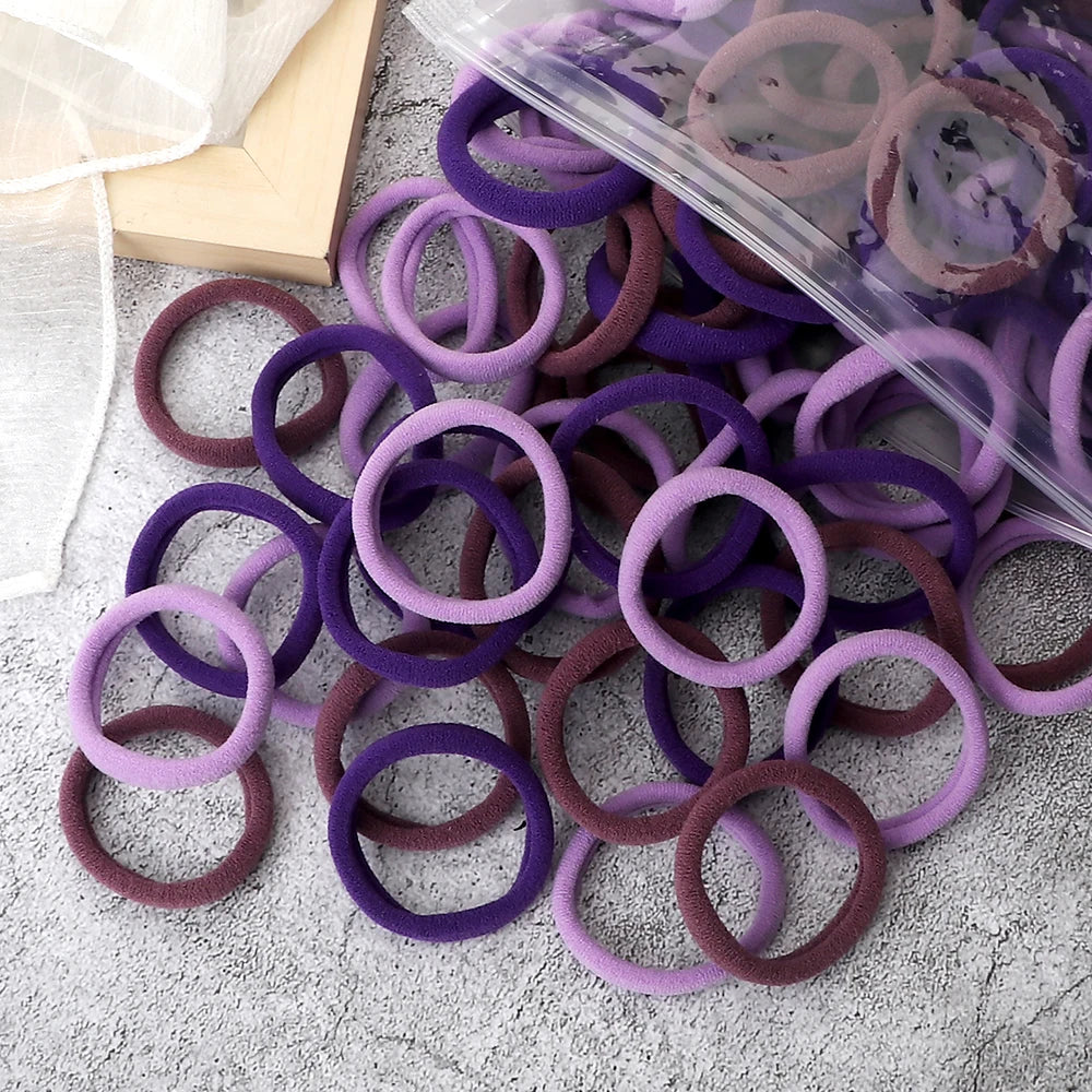 Zestaw gumek do włosów 50 sztuk Nemezis-helthfit.pl