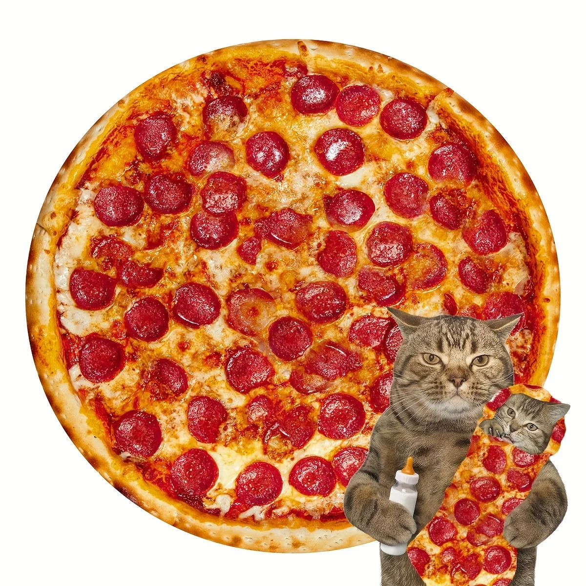 Kocyk pizza Polihymnia-helthfit.pl