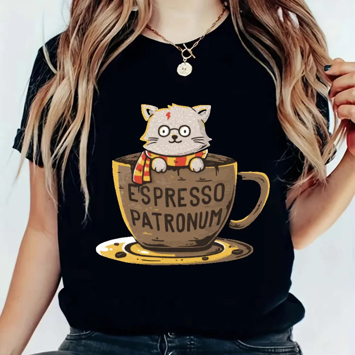 T-shirt z zabawnym nadrukiem Eubolos-helthfit.pl