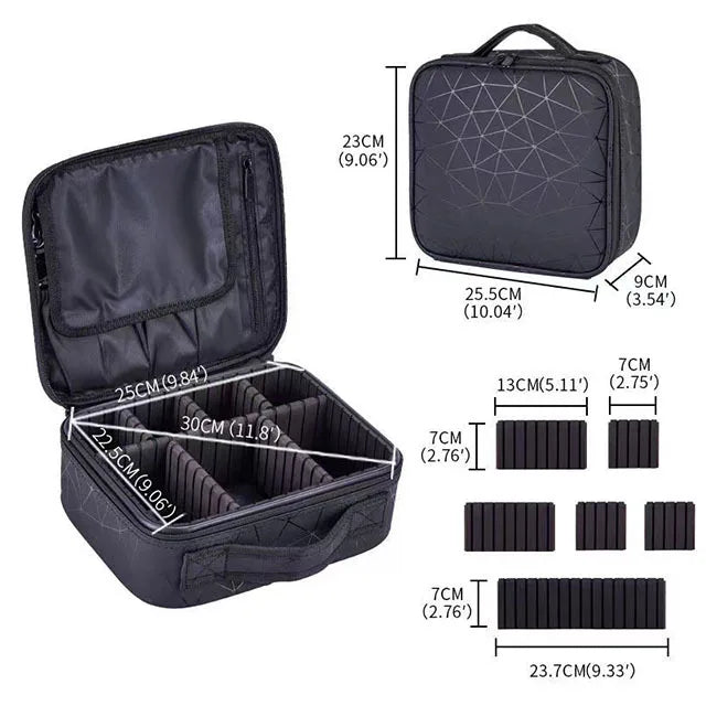 Kosmetyczka z przegródkami Persefona-helthfit.pl
