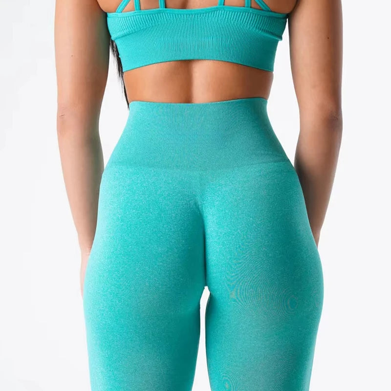 Bezszwowe legginsy podnoszące pośladki z wysokim stanem Artemida-helthfit.pl