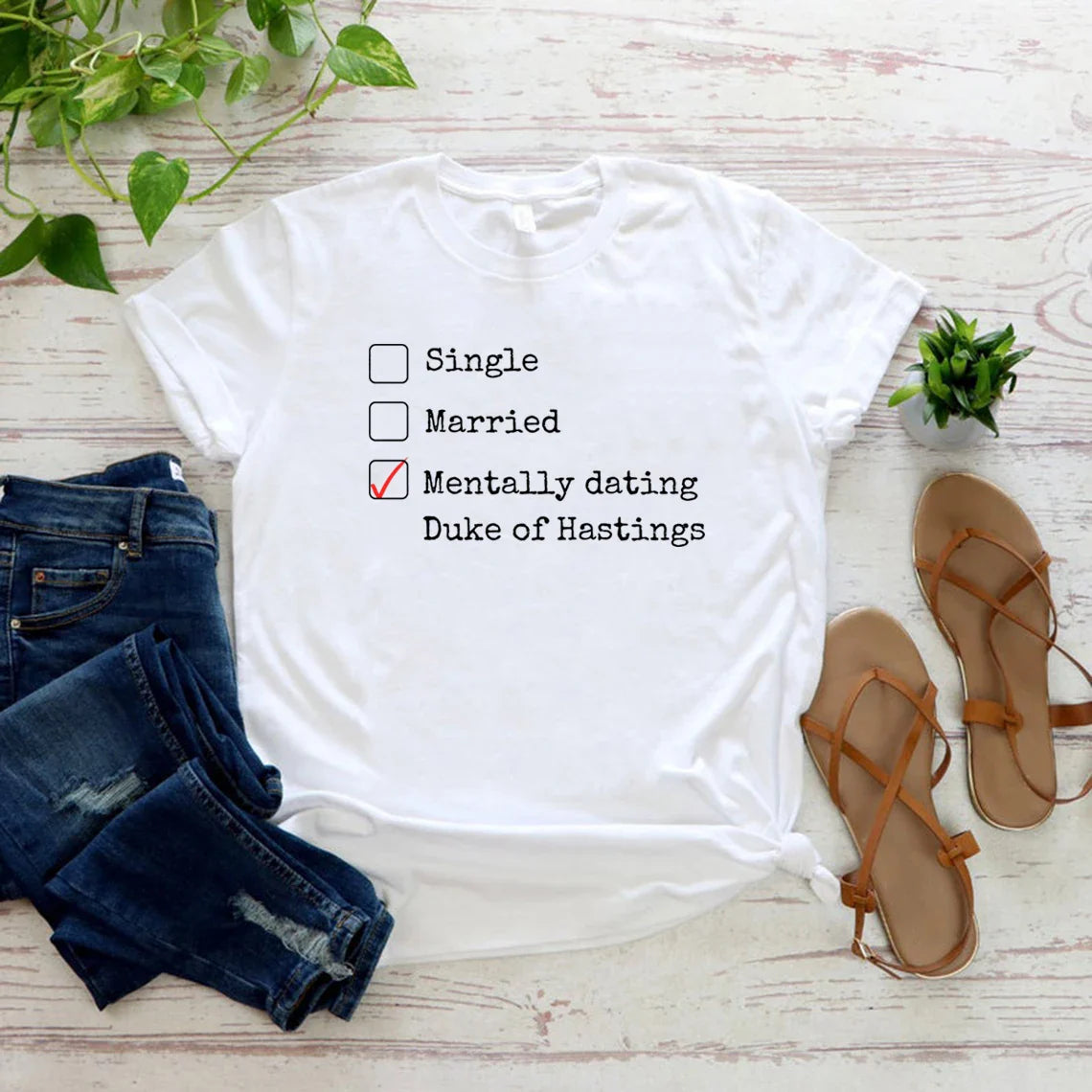 Bluzka z motywem z serialu Bridgerton Urania-helthfit.pl