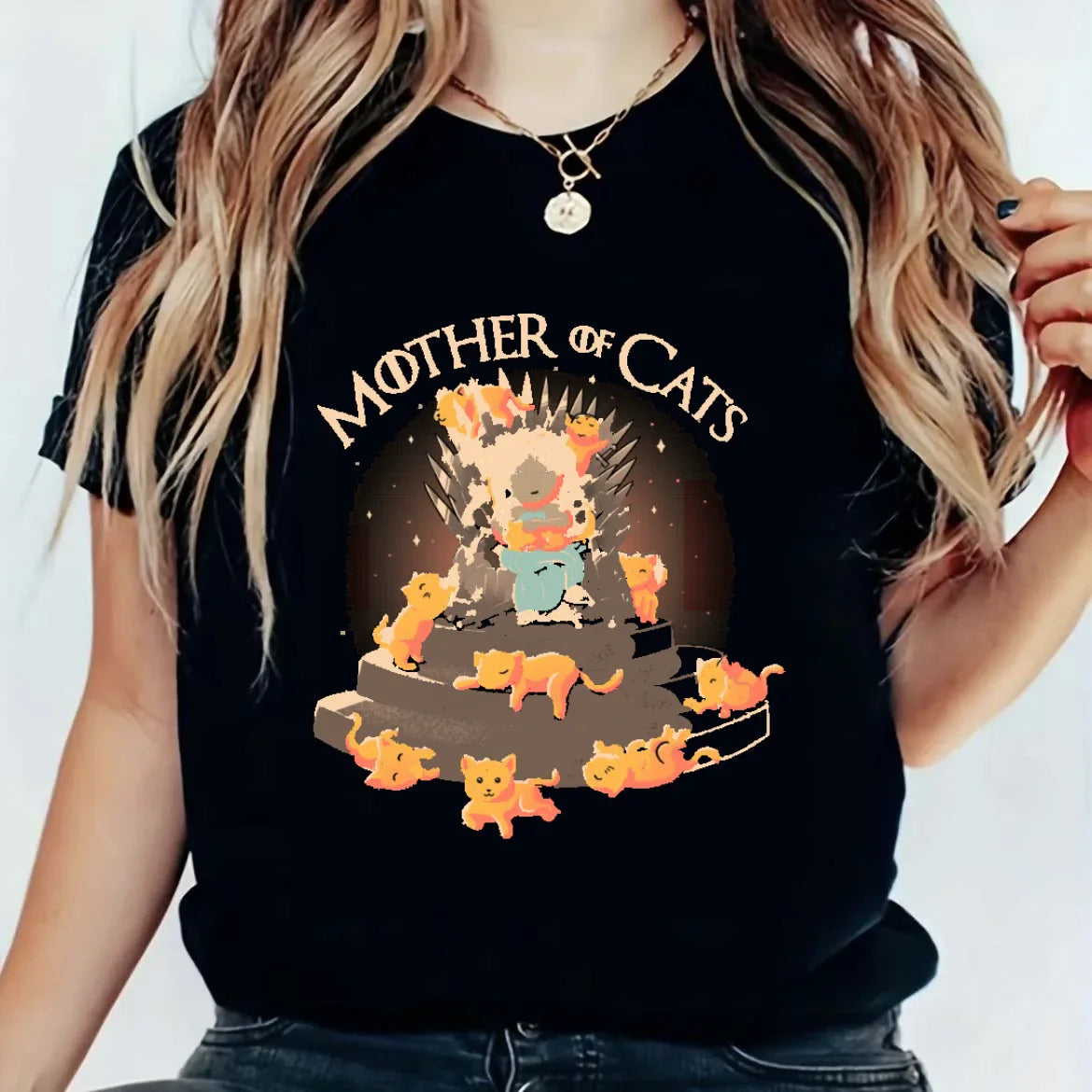 T-shirt z zabawnym nadrukiem Eubolos