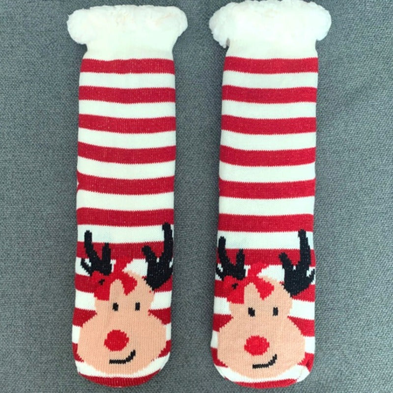 Skarpetki z motywem renifera Hefajstos