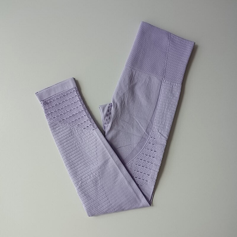 Długie legginsy z dziurkami Hades-Helthfit.pl