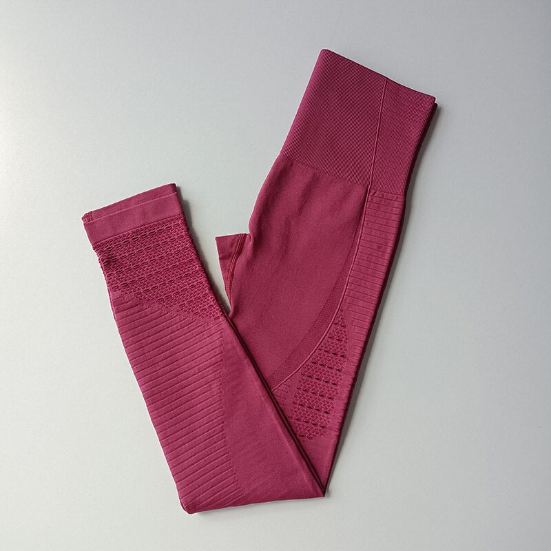 Długie legginsy z dziurkami Hades-Helthfit.pl