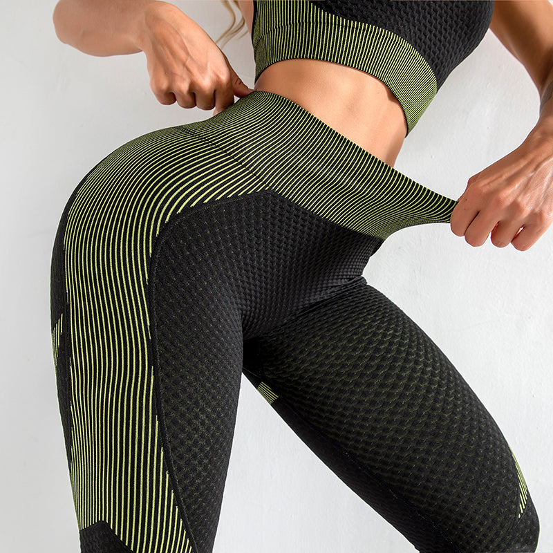 Legginsy sportowe z wysoką talią ForkisHelthfit.pl