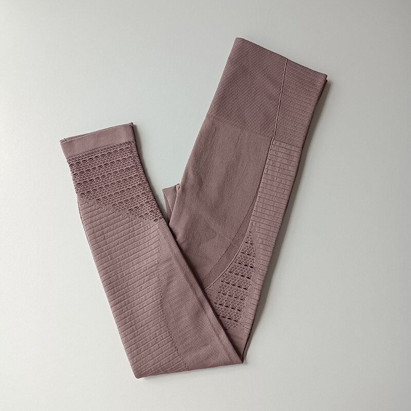 Długie legginsy z dziurkami Hades-Helthfit.pl