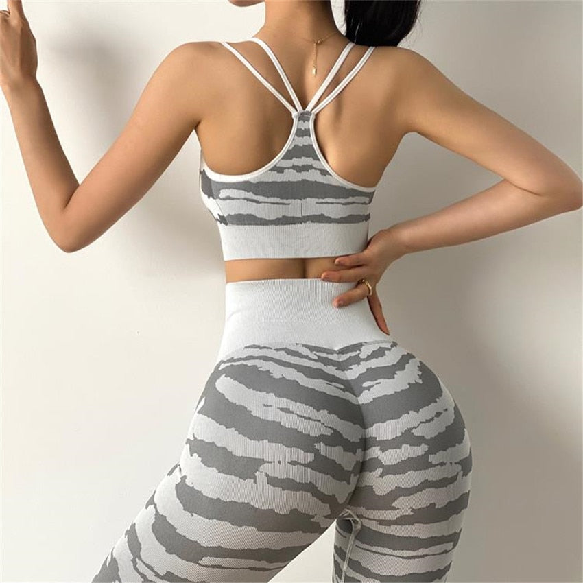 Komplet sportowy top+leginsy KetoHelthfit.pl