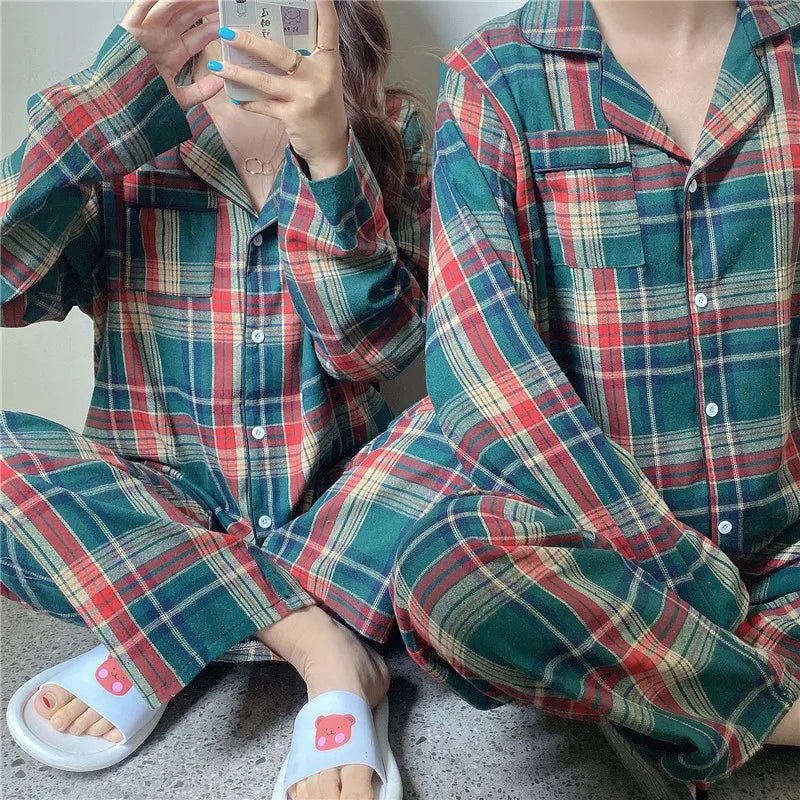 Klasyczna zimowa piżama Enyo-Helthfit.pl