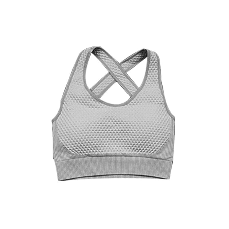 Biustonosz sportowy ze skrzyżowanymi ramiączkami MajaHelthfit.pl