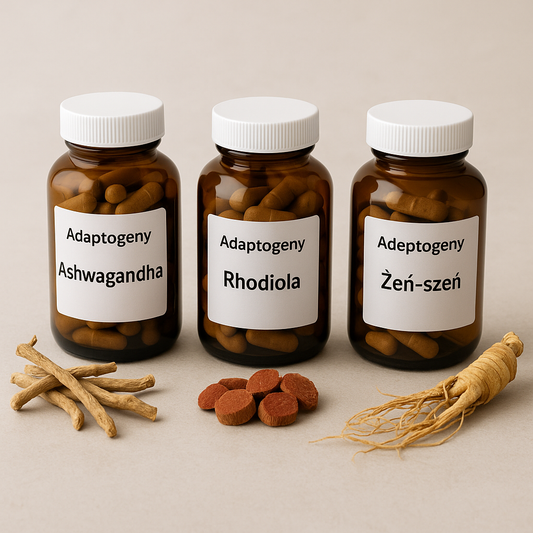 Adaptogeny - co to jest i które naprawdę działają? [Ashwagandha, Rhodiola, Żeń-szeń]
