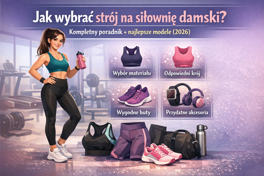 Jak wybrać strój na siłownię damski? Kompletny poradnik + najlepsze modele (2026)