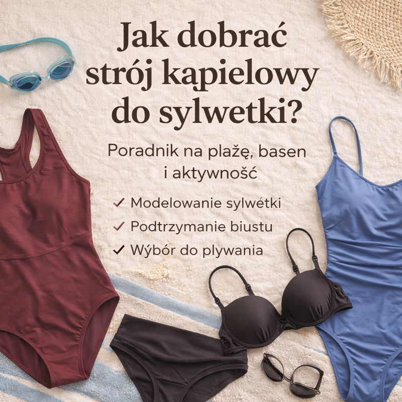 Jak dobrać strój kąpielowy do sylwetki? Poradnik na plażę, basen i aktywność