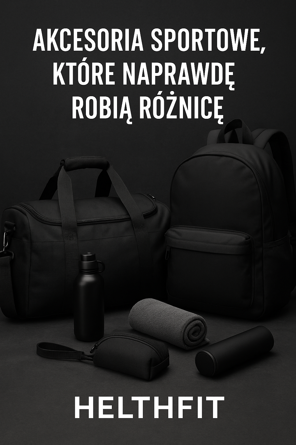 Akcesoria sportowe, które naprawdę robią różnicę - torby, plecaki i dodatki w Helthfit