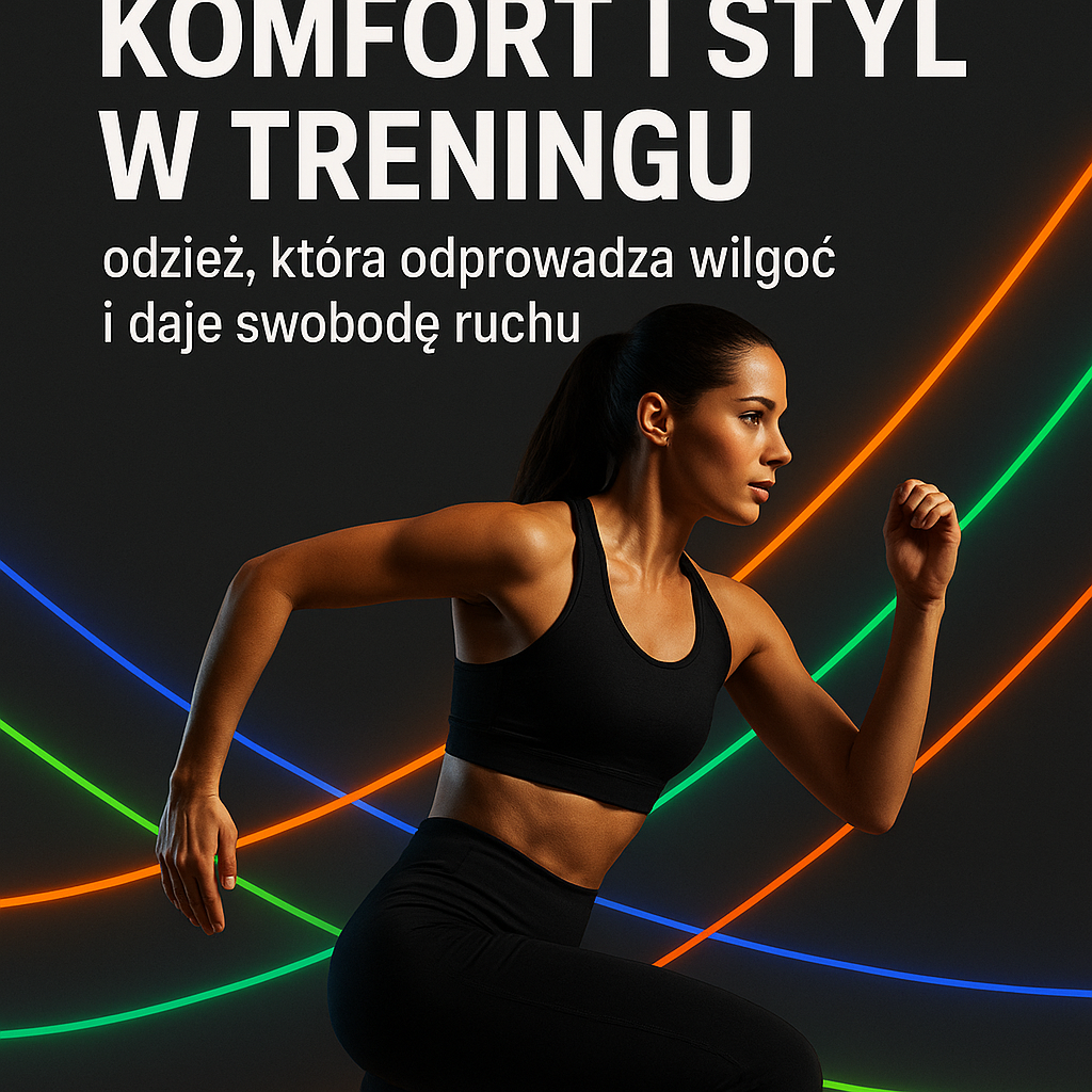 Komfort i styl w treningu - odzież, która odprowadza wilgoć i daje swobodę ruchu