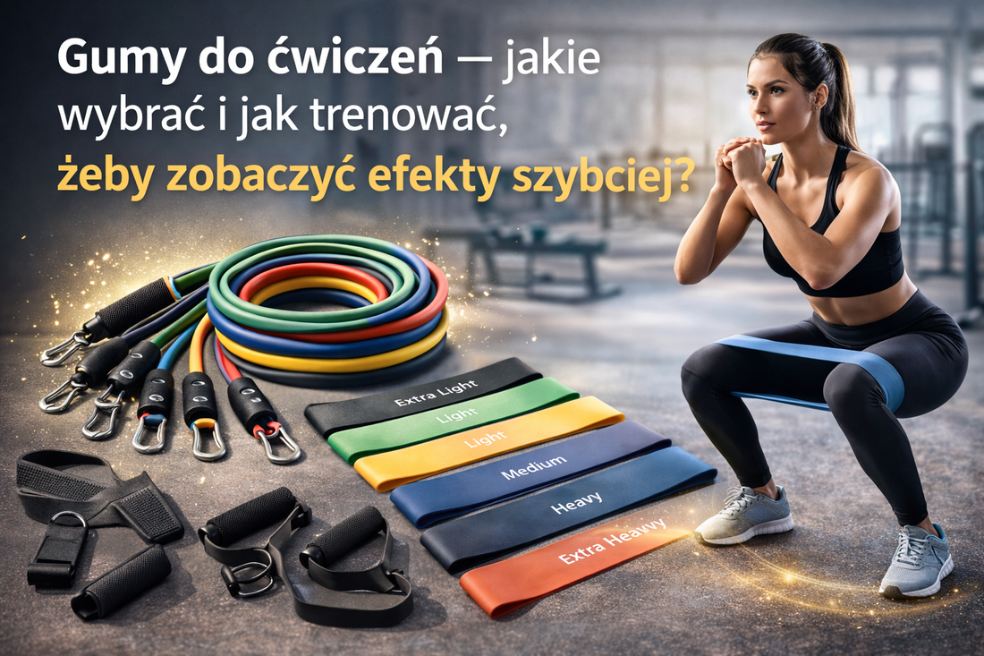Gumy do ćwiczeń – jakie wybrać i jak trenować, żeby zobaczyć efekty szybciej?