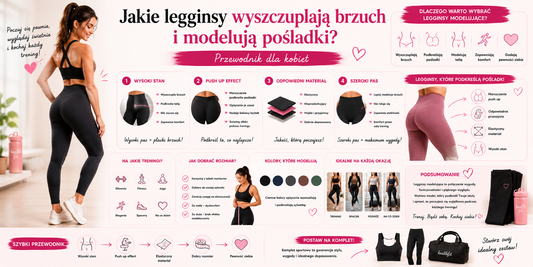 Jakie legginsy wyszczuplają brzuch i modelują pośladki? Przewodnik dla kobiet