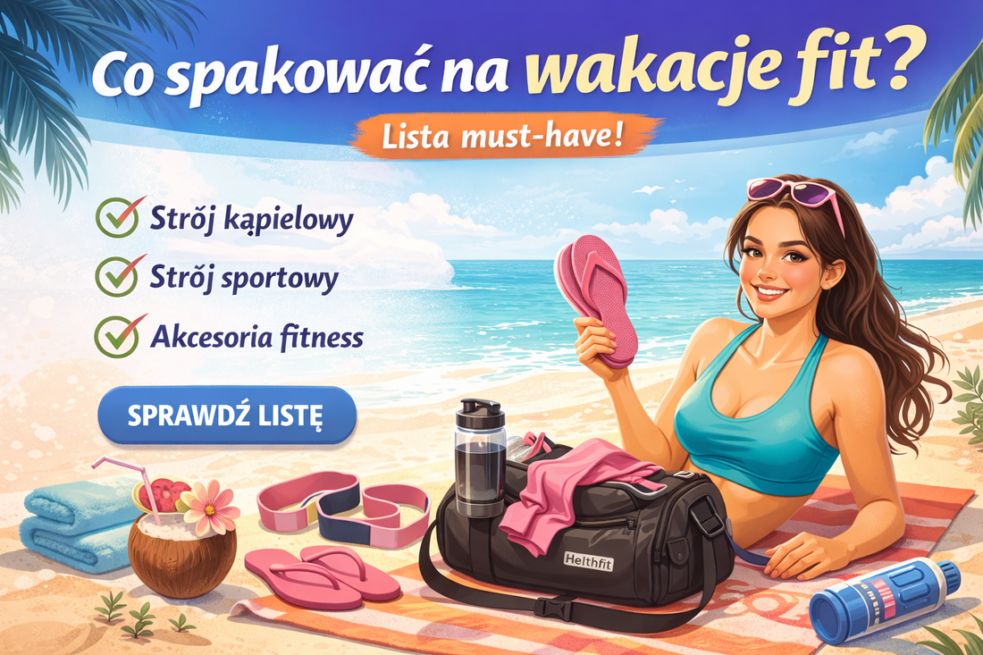 Co spakować na wakacje fit? Lista must-have (żeby było wygodnie i stylowo)