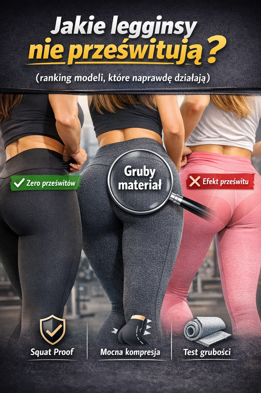Jakie legginsy nie prześwitują? (ranking modeli, które naprawdę działają)