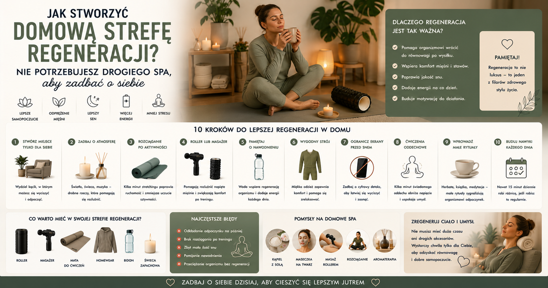 Jak stworzyć domową strefę regeneracji? Nie potrzebujesz drogiego SPA, aby zadbać o siebie