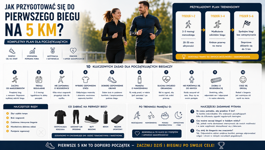 Jak przygotować się do pierwszego biegu na 5 km? Kompletny plan dla początkujących