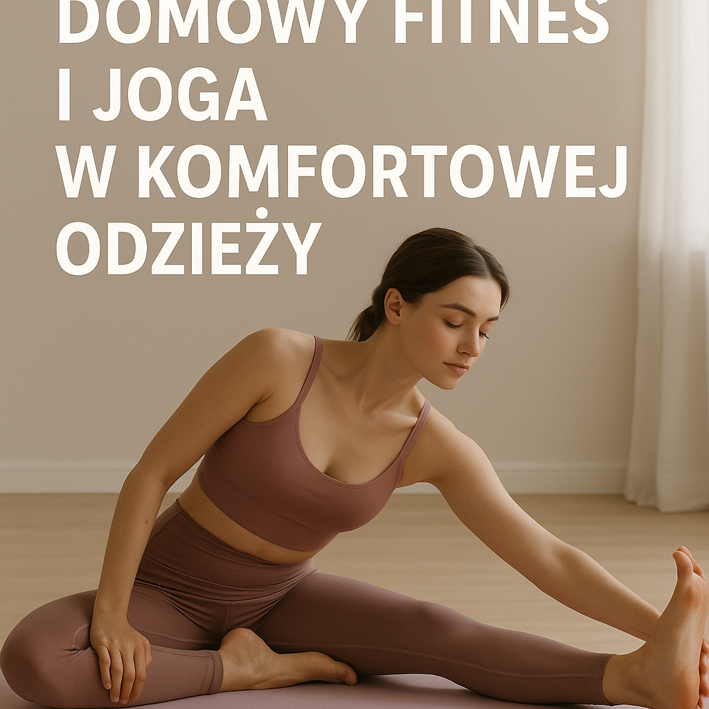Domowy fitness i joga w komfortowej odzieży - jak dobrze ćwiczyć w domu i co założyć?