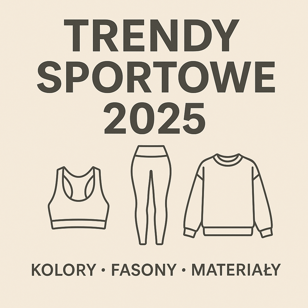 ⭐ Trendy sportowe 2025 - kolory, fasony i materiały, które będą modne na siłowni