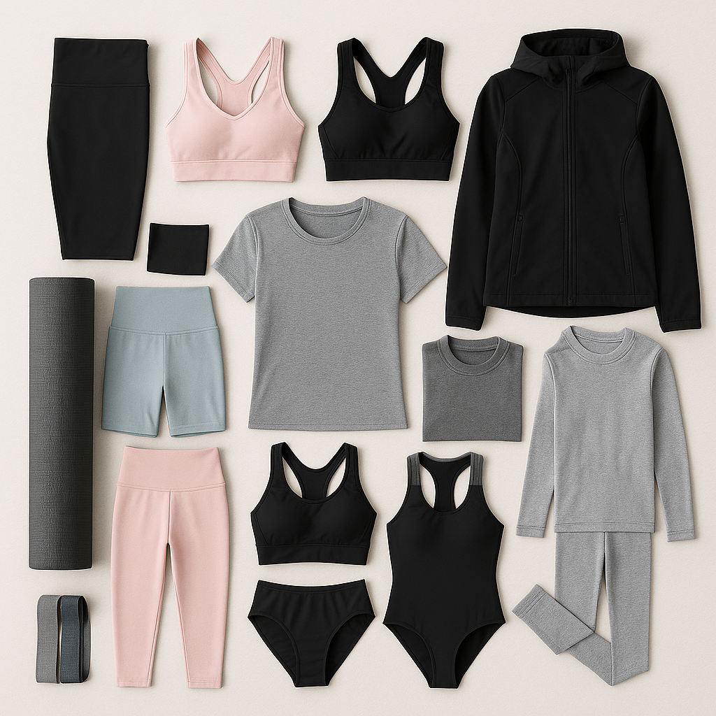 Capsule wardrobe dla aktywnych: 12 elementów, z których złożysz każdy treningowy set