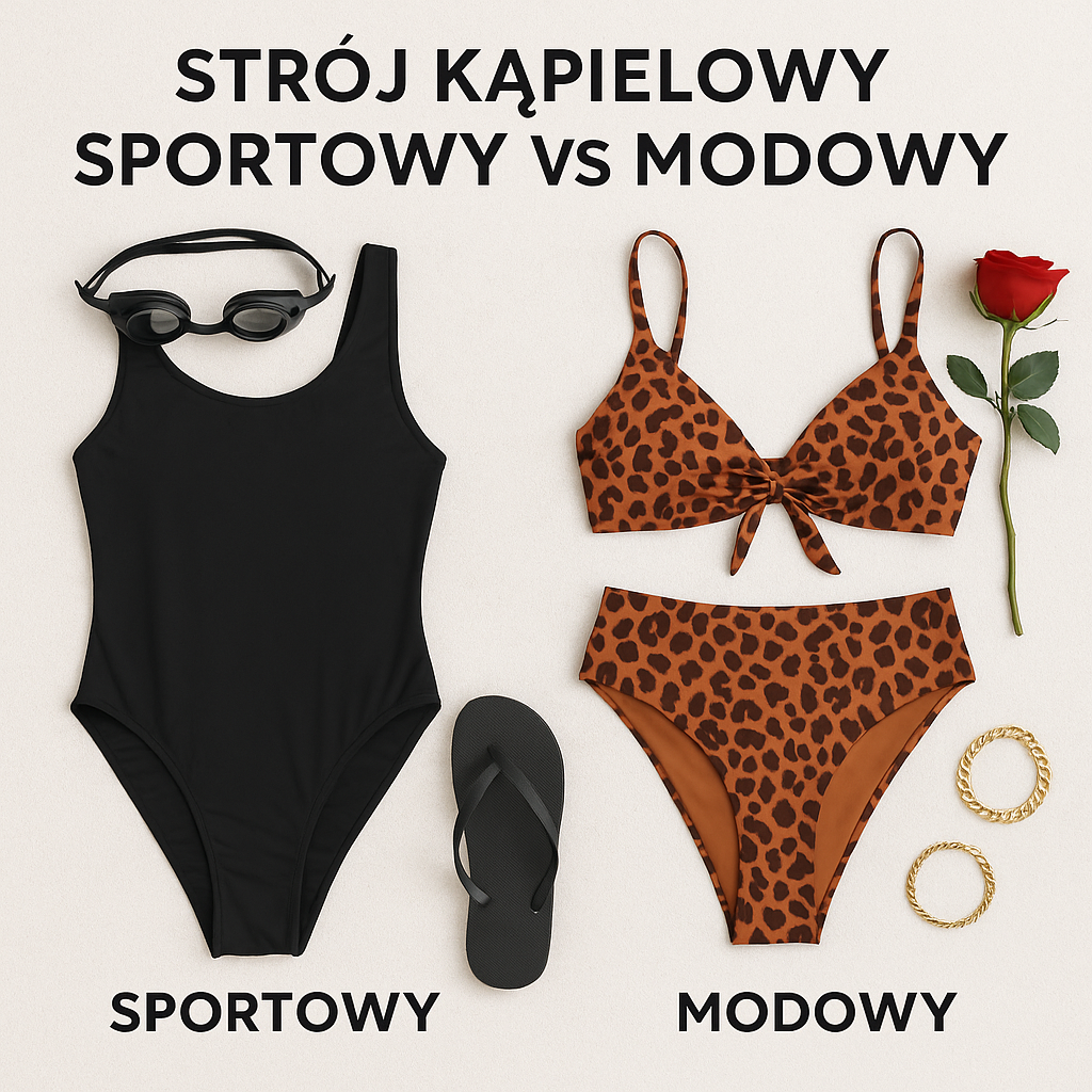 Stroje kąpielowe sportowe vs modowe - co wybrać na basen i plażę?