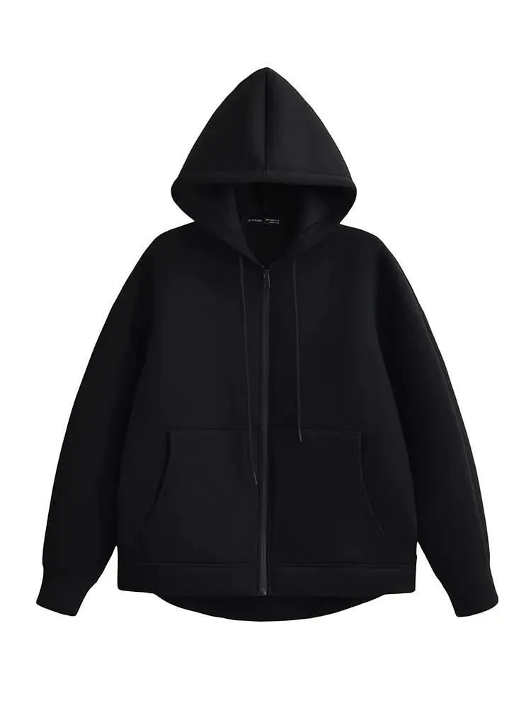 Ciepła bluza oversize z kapturem Demeter