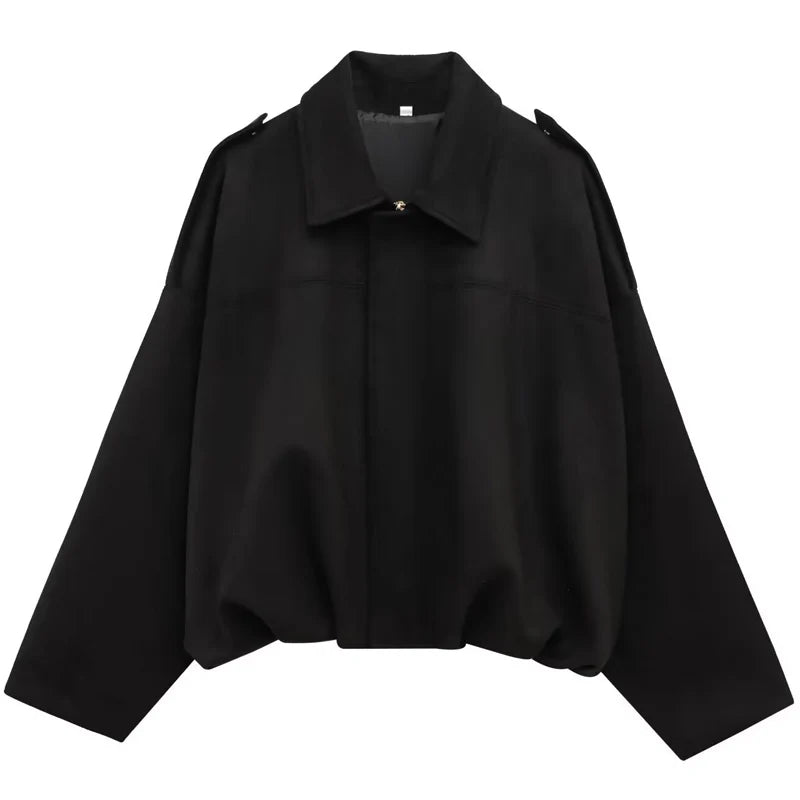 Jesienna kurtka oversize Hestia